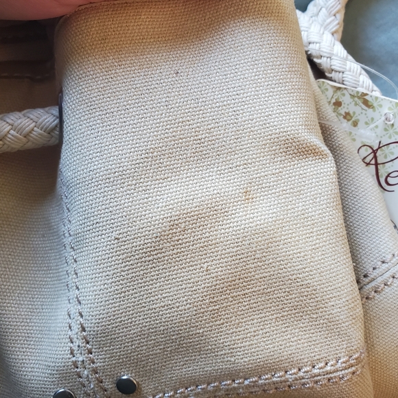 NWT Relic Tan Felicity Slung  Backpack with Rope Braided Straps - Picture 9 of 10